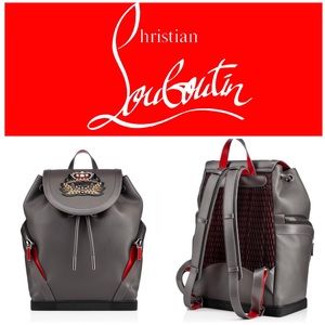 NWT Never Used - Louboutin Red Bottom Backpack